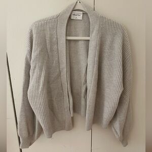 NWOT Wilfred Women's Beige Knit Cardigan